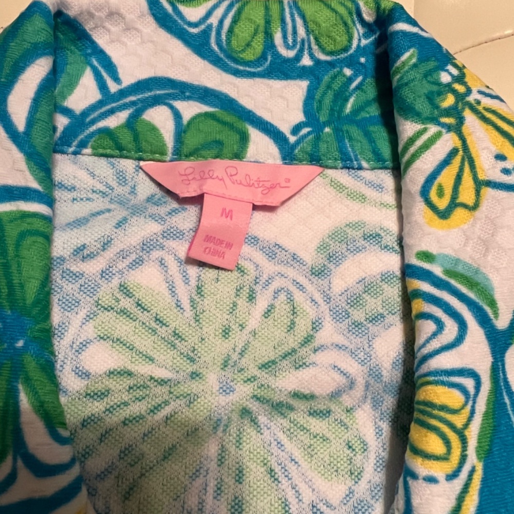 Lilly Pulitzer Rayna Sweet & Sour Knit Pique Polo Dress - Picture 4 of 6